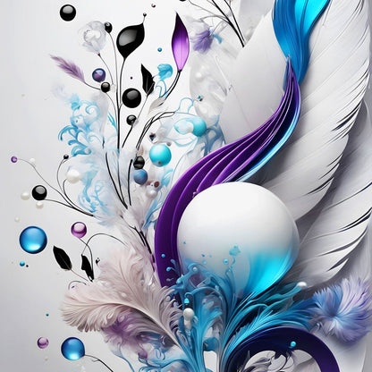 Purity and light Canvas Wall Art