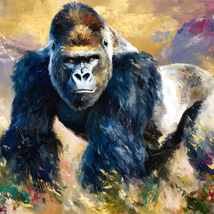 Silverback Mountain Dominion Canvas Wall Art