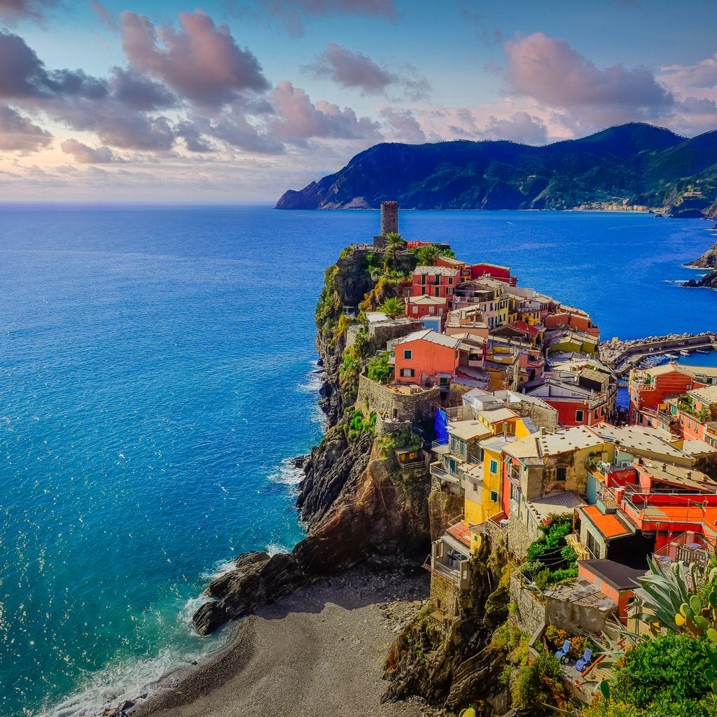Vernazza Village Canvas Wall Art