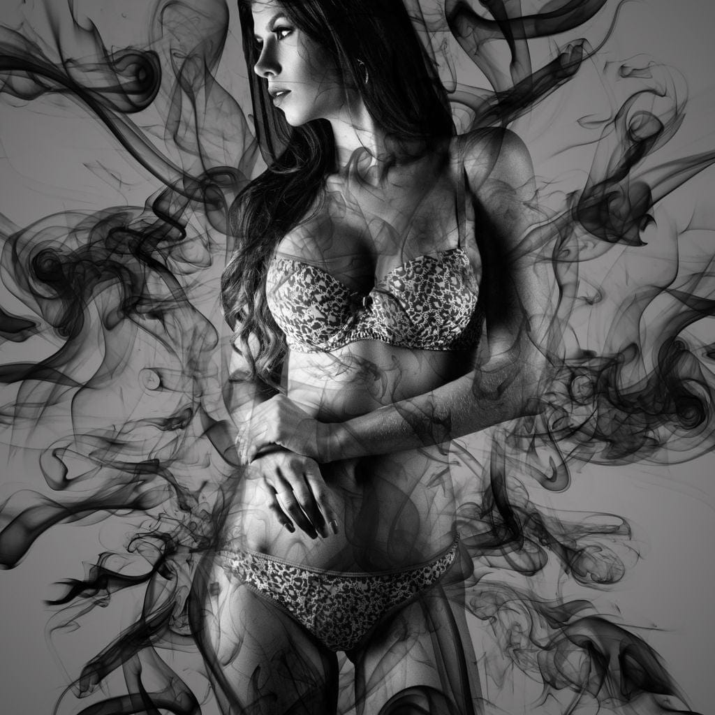 The Smoke Collection 08 Canvas Wall Art