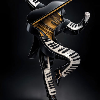The Composer’s Dream Canvas Wall Art