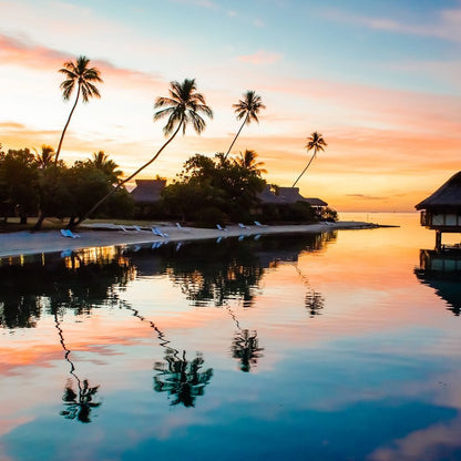 French Polynesia Canvas Wall Art