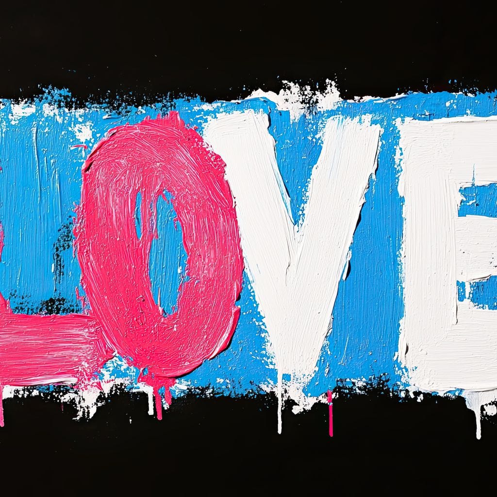 Bold Strokes of Passion Canvas Wall Art