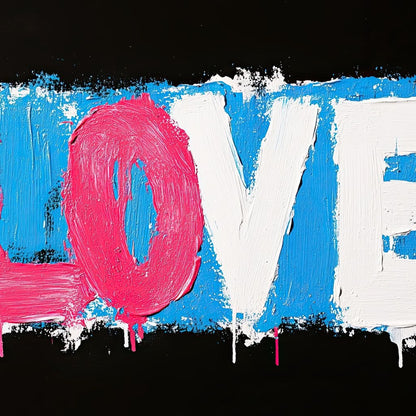 Bold Strokes of Passion Canvas Wall Art