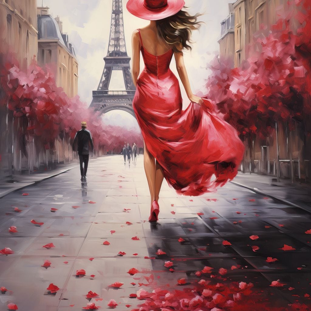 Mystery Elegance Canvas Wall Art