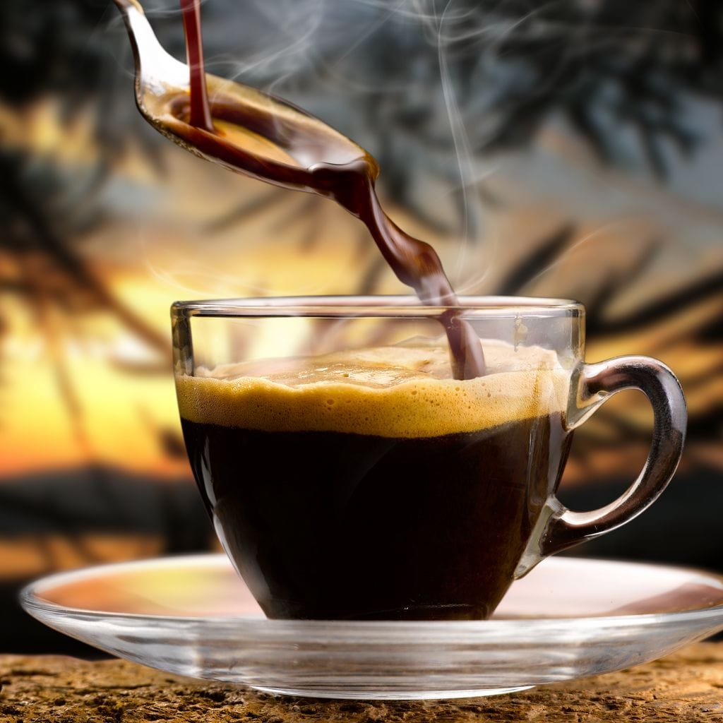 Hot Coffee Canvas Wall Art