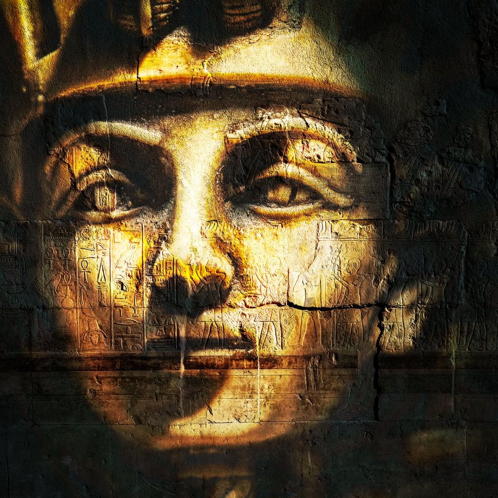 Pharaoh Tutankhamun Canvas Wall Art