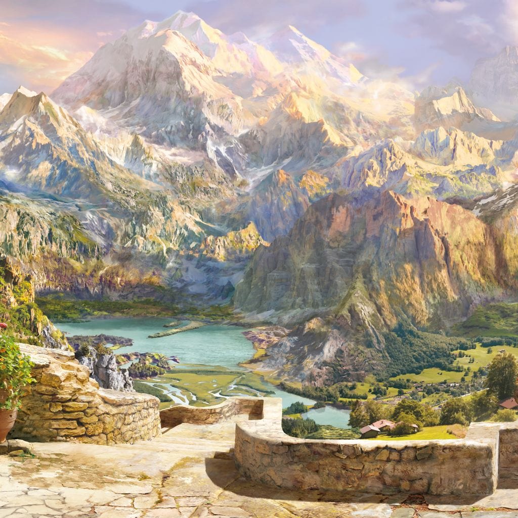 Garden of Eden Canvas Wall Art