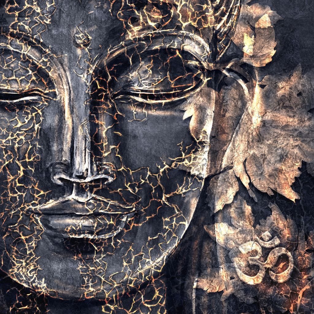 Gracious Buddha Canvas Wall Art