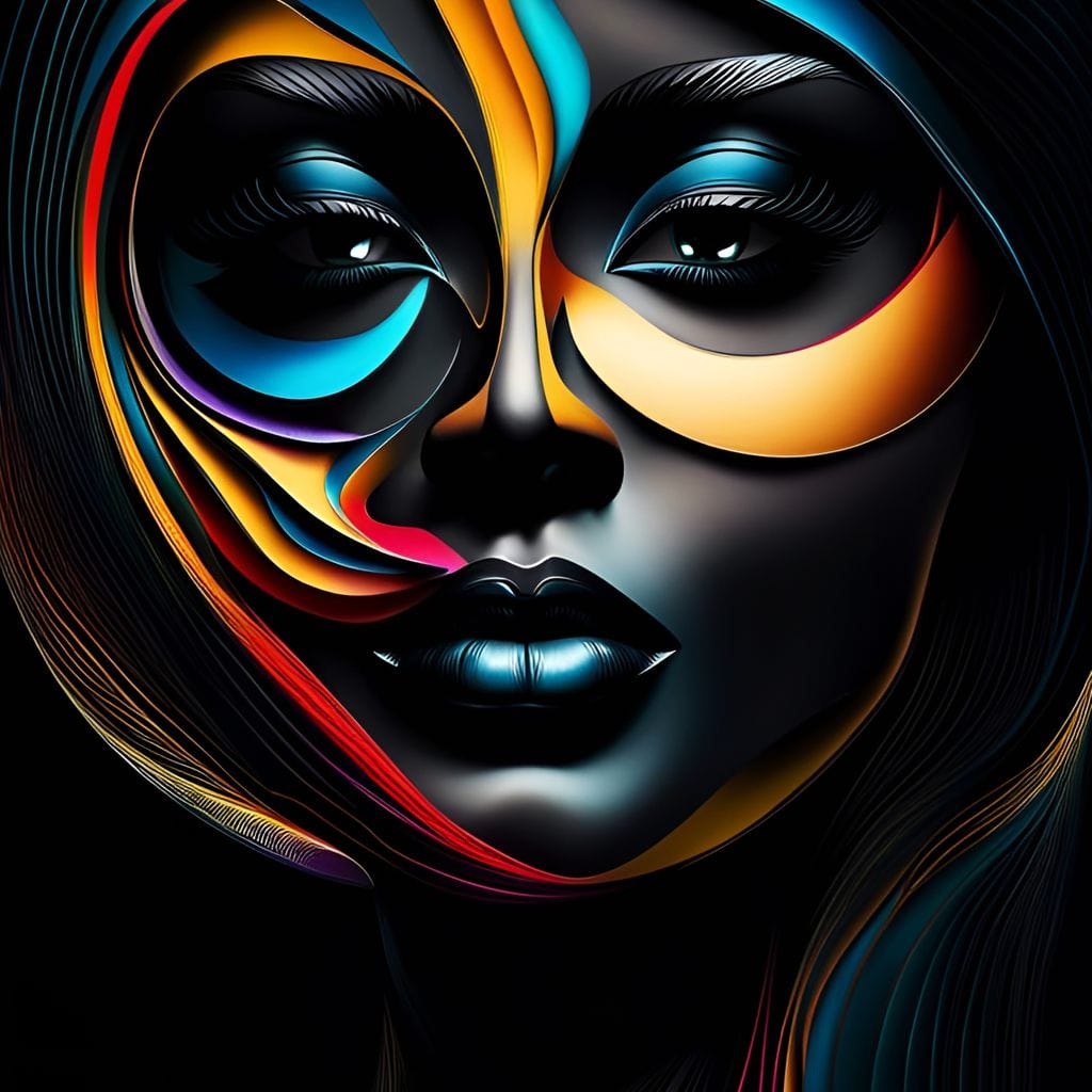 Female Portrait 085 Canvas Wall Art