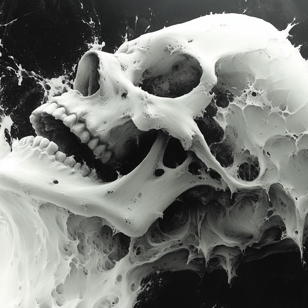 Momento Mori Canvas Wall Art