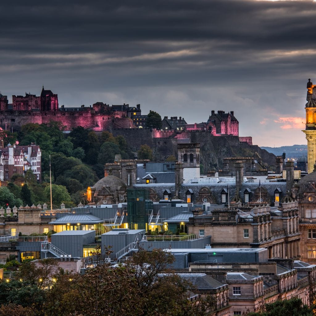 Edinburgh Castle Canvas Wall Art