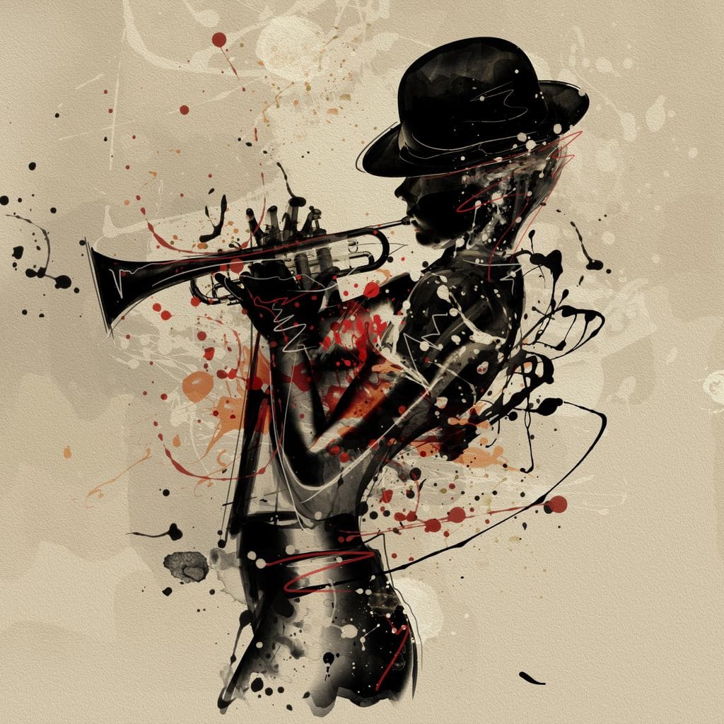 Trumpeter Canvas Wall Art