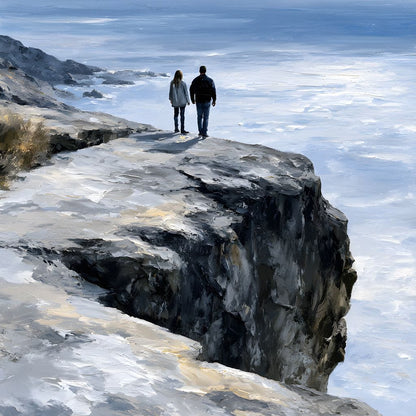 Where Two Souls Stand Together Canvas Wall Art