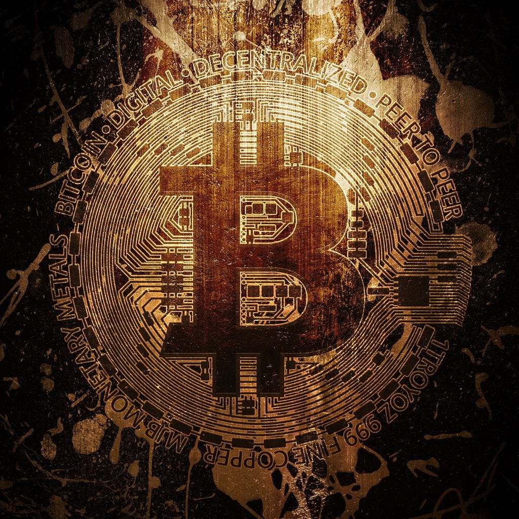 Crypto Art Bitcoin 08 Canvas Wall Art