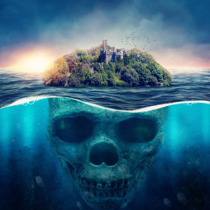 Skull Island Canvas Wall Art