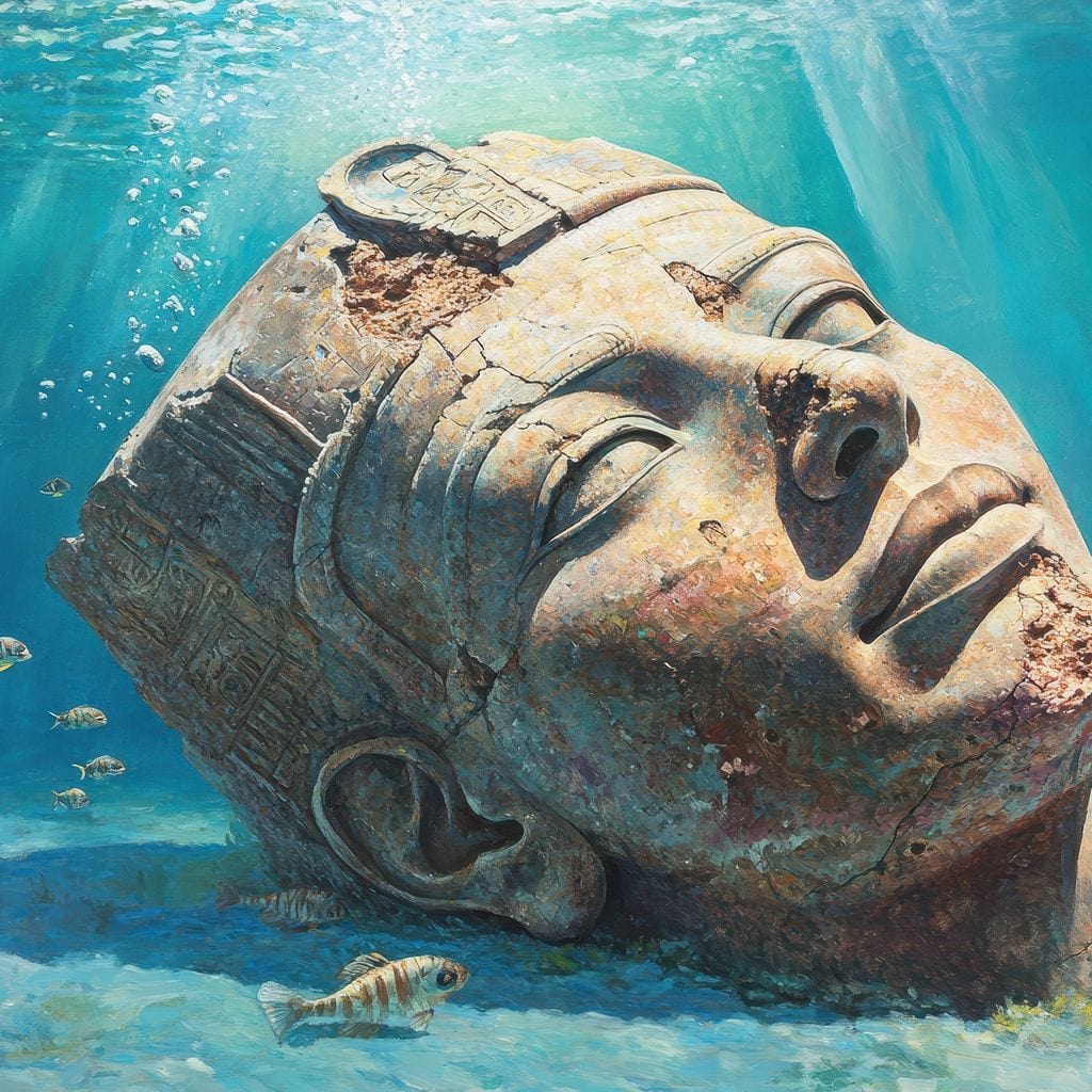Oceanic Titan Tranquility Canvas Wall Art