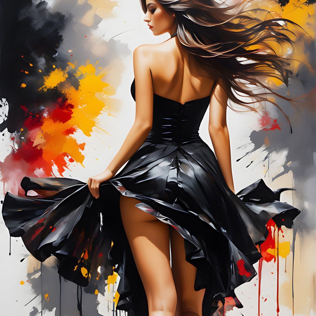 The Elegance of Women Canvas Wall Art