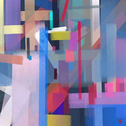 Timesquare Canvas Wall Art