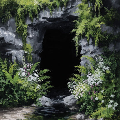 Hidden Grotto Canvas Wall Art