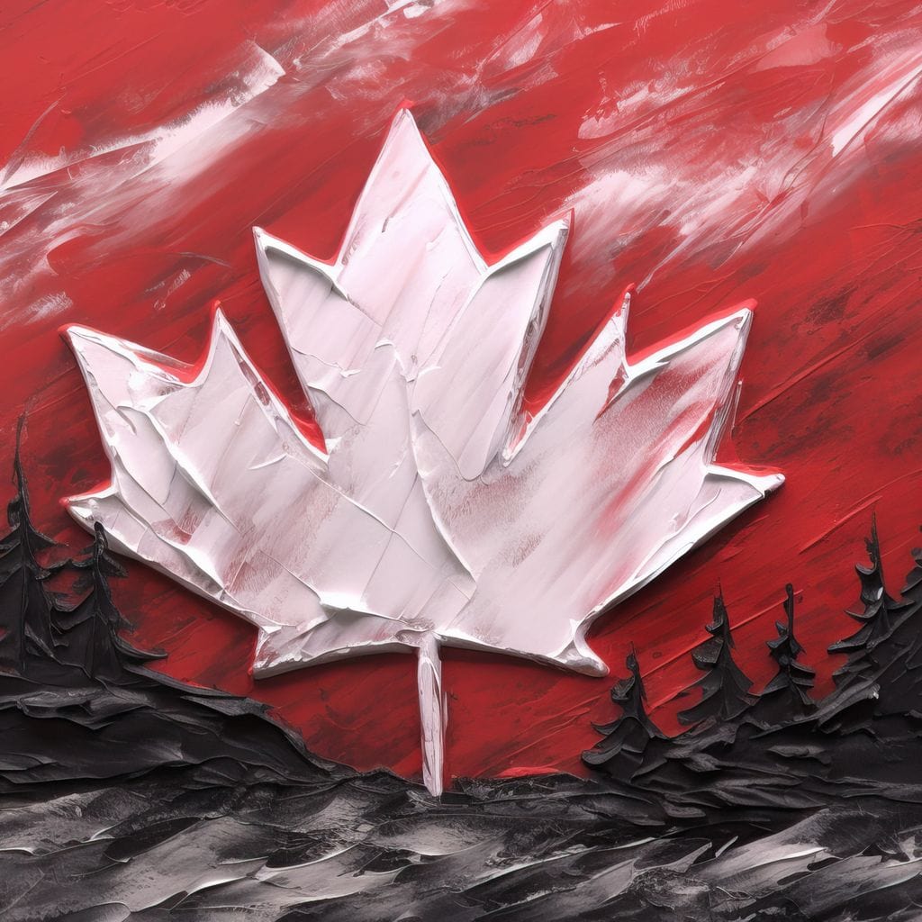Canadian Landscape Canvas Wall Art