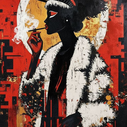 Liberty Lady Canvas Wall Art