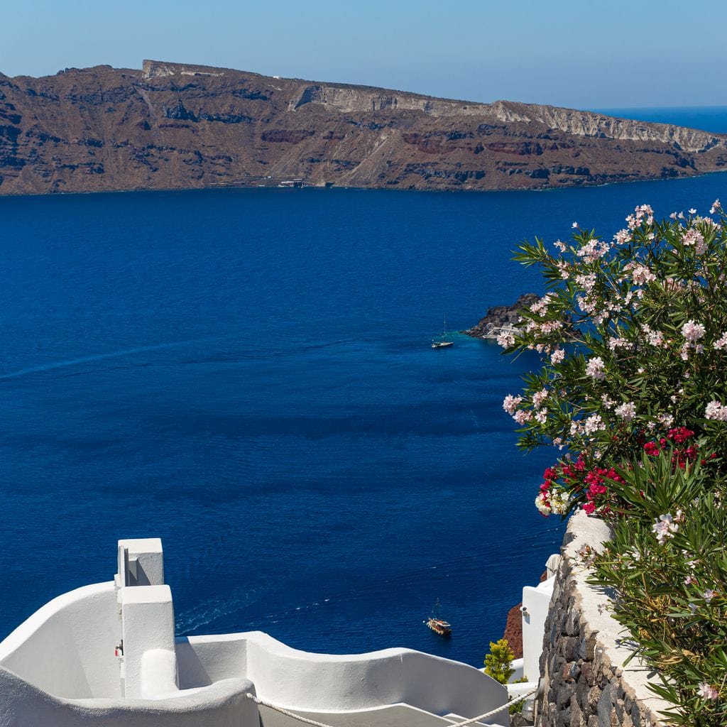 Santorini Canvas Wall Art