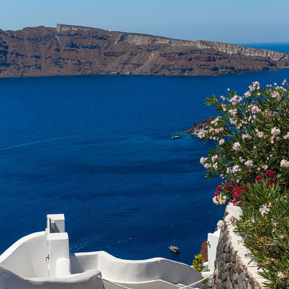 Santorini Canvas Wall Art