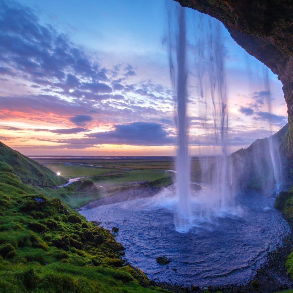 Seljalandsfoss Waterfall Canvas Wall Art