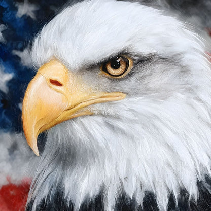 Majestic Eagle Essence Canvas Wall Art