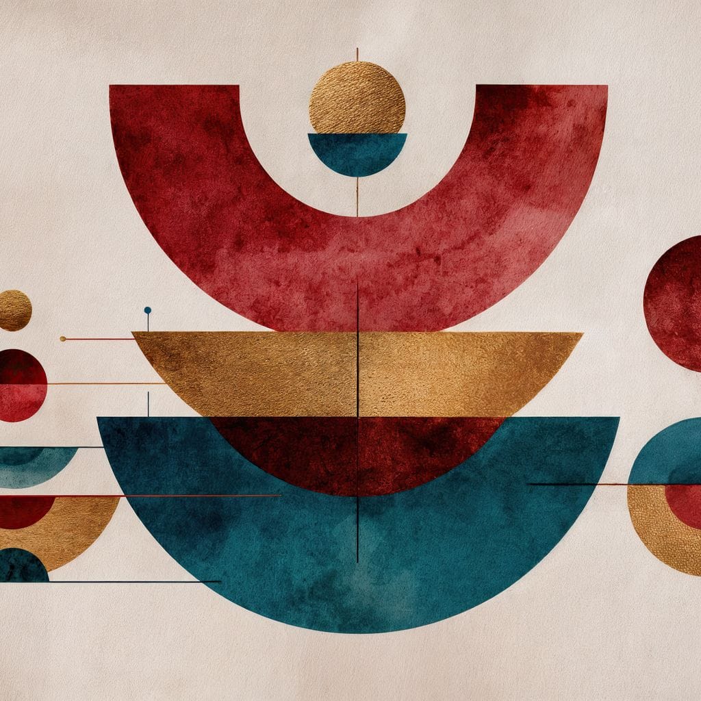 Measured Stillness Canvas Wall Art
