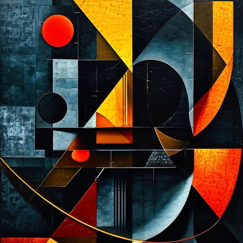 Colorful Modern Art 045 Canvas Wall Art