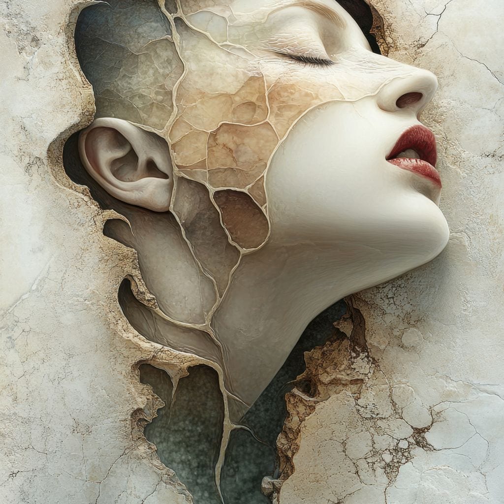 The Beauty Beneath Canvas Wall Art