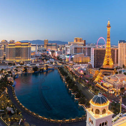 Las Vegas Skyline Canvas Wall Art