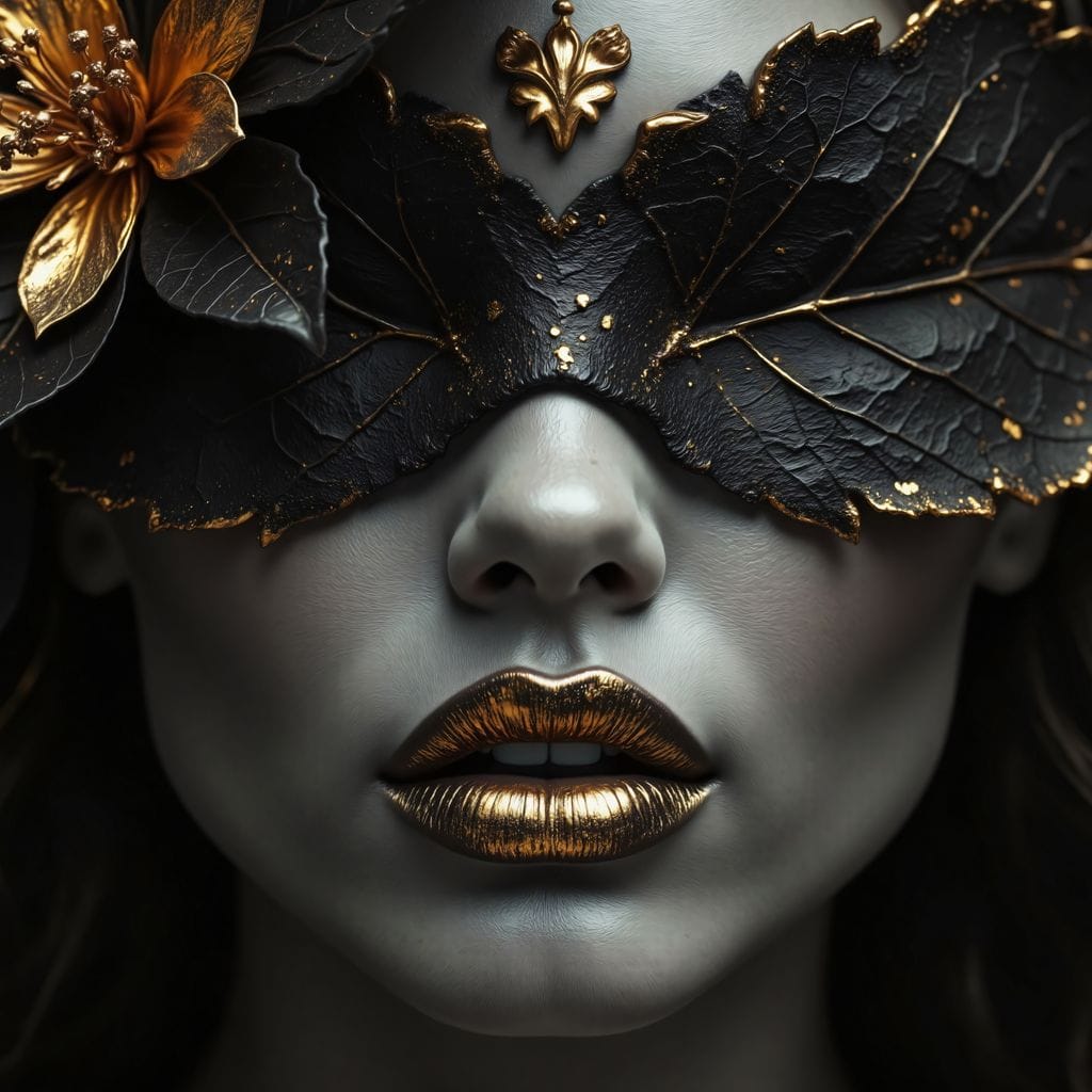 Noir Botanica Canvas Wall Art
