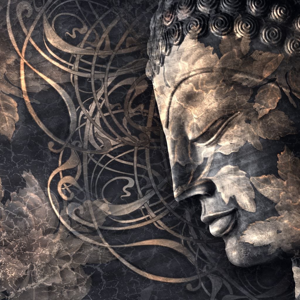 Heavenly Buddha Canvas Wall Art