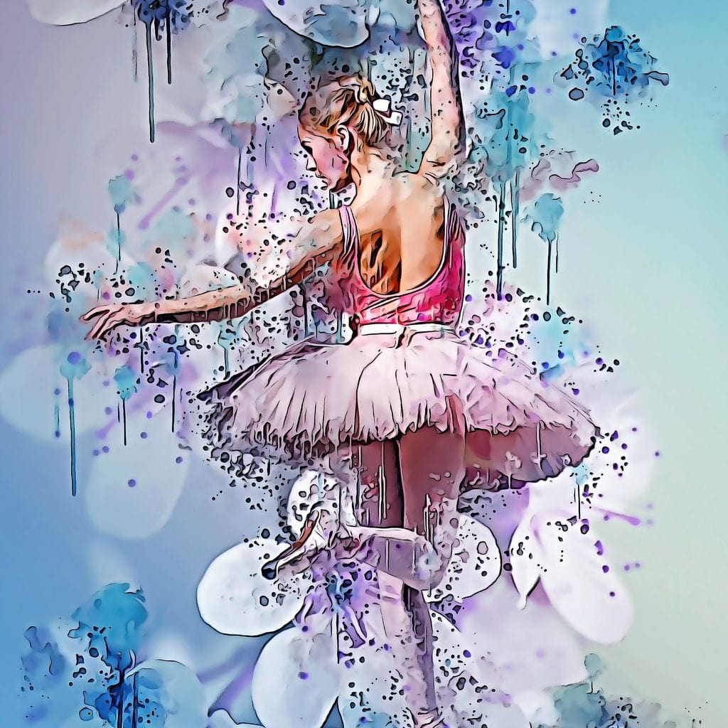 Floral Dance Canvas Wall Art