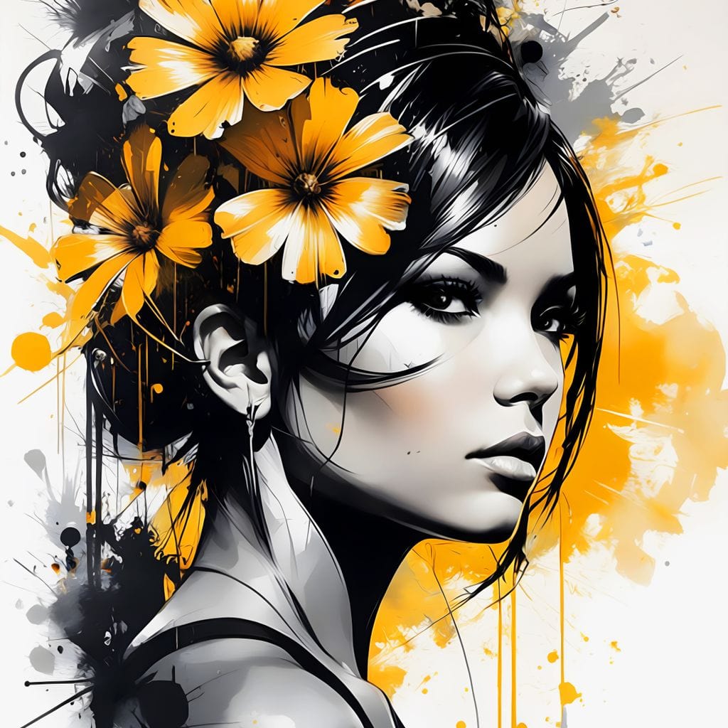 Female Portrait 262 Canvas Wall Art