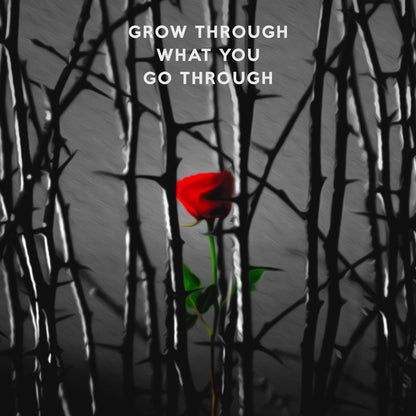 Grow Through Canvas Wall Art
