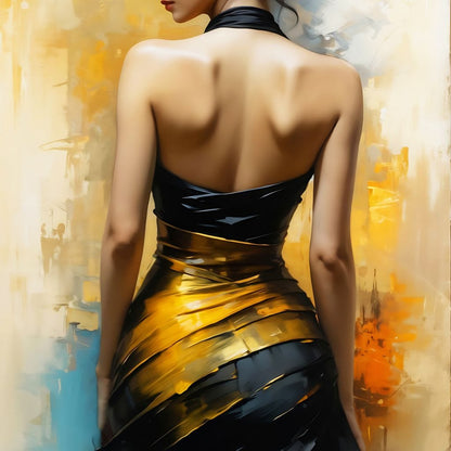 Female Portrait 295 Canvas Wall Art