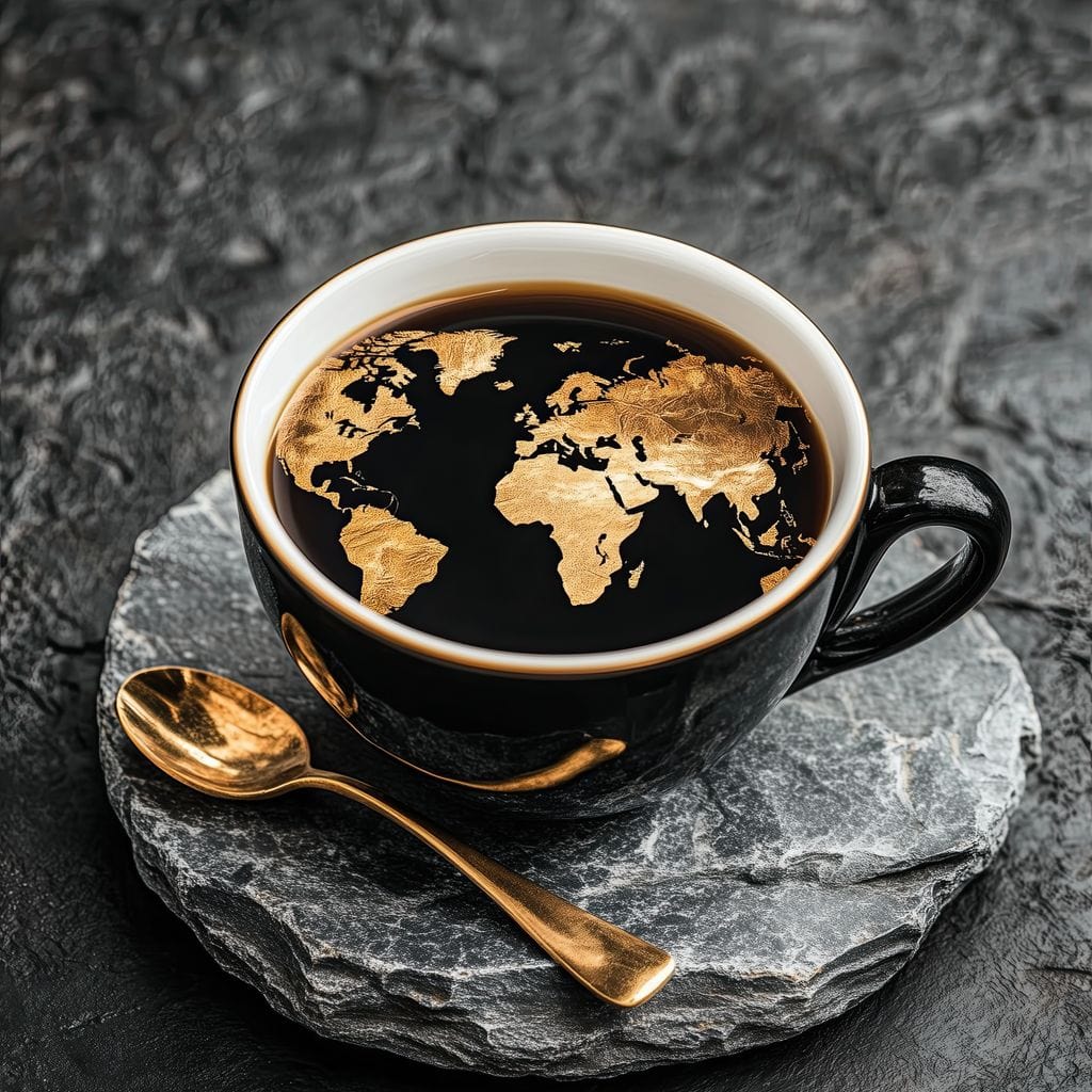 Golden Horizons Brewed Canvas Wall Art