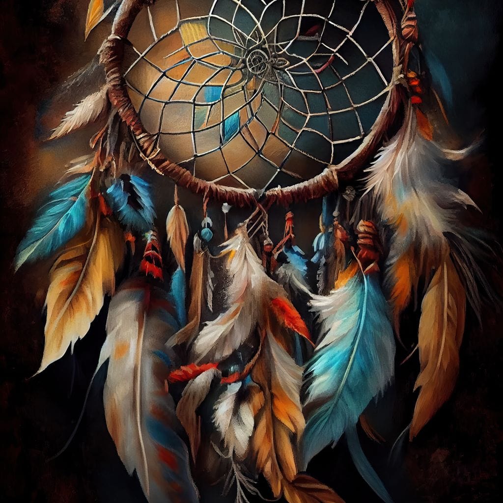 Dreamcatcher Canvas Wall Art