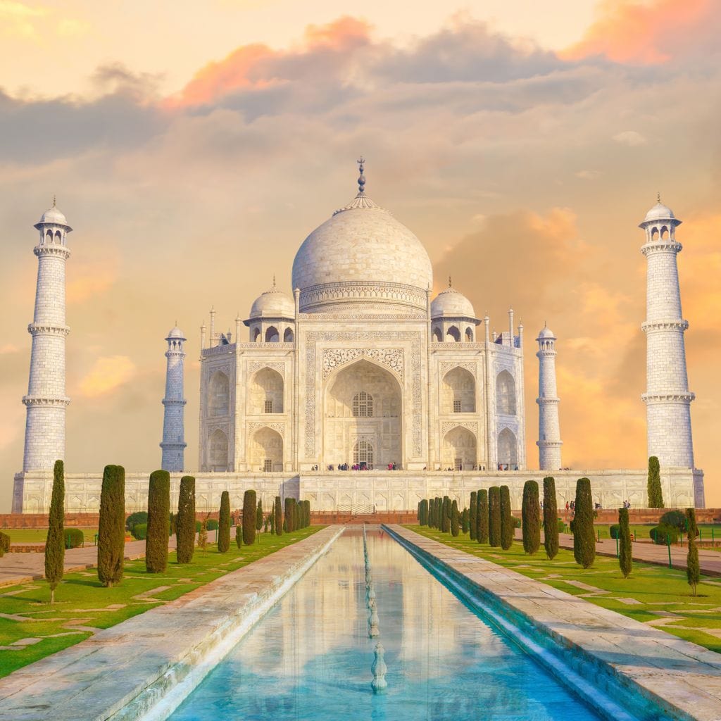 Taj Mahal Canvas Wall Art