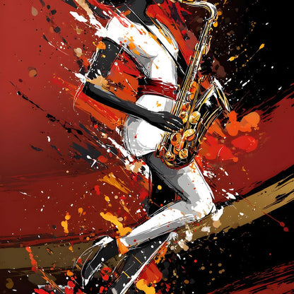 Rhythmic Pulse Of The Night Canvas Wall Art