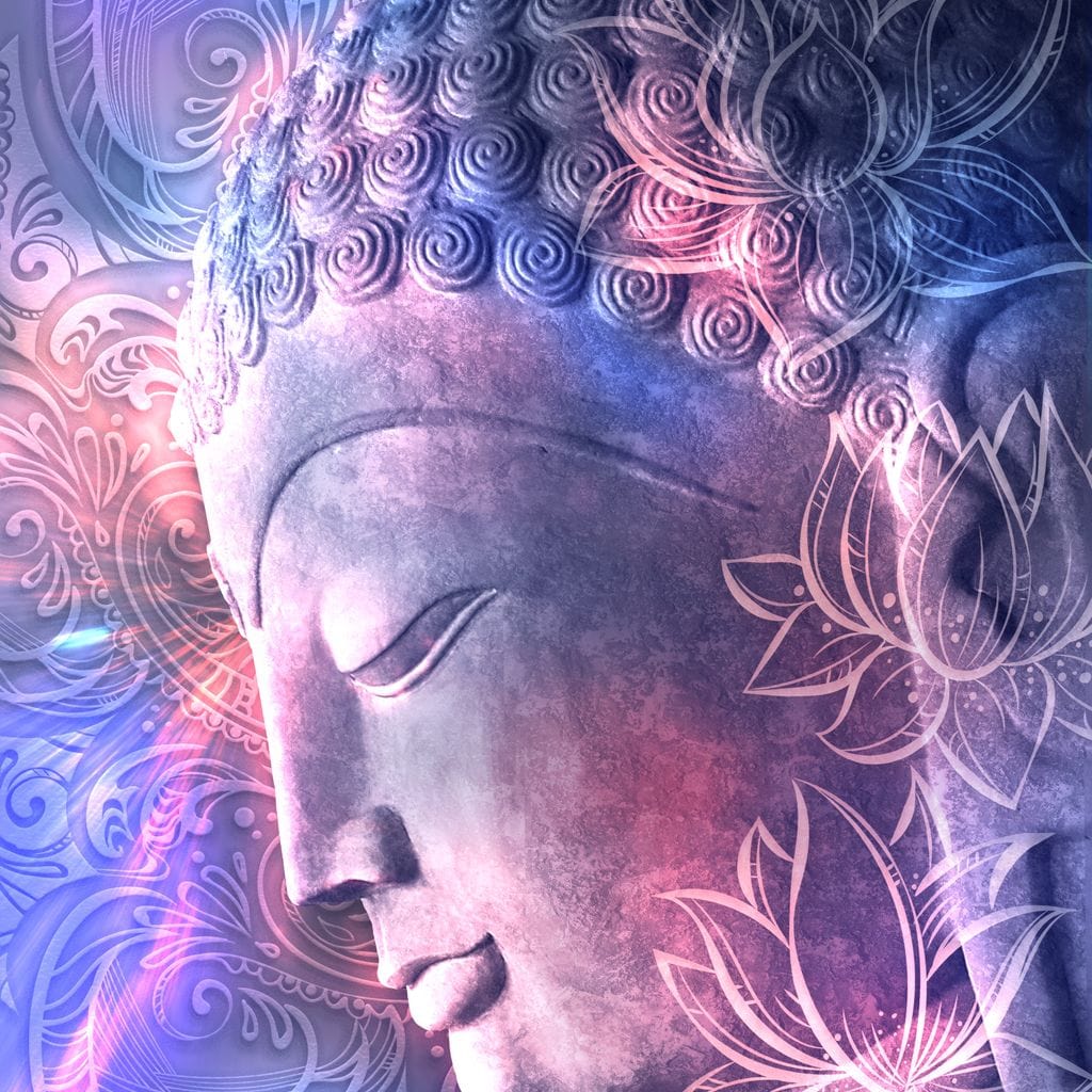 Ascended Master Buddha Canvas Wall Art