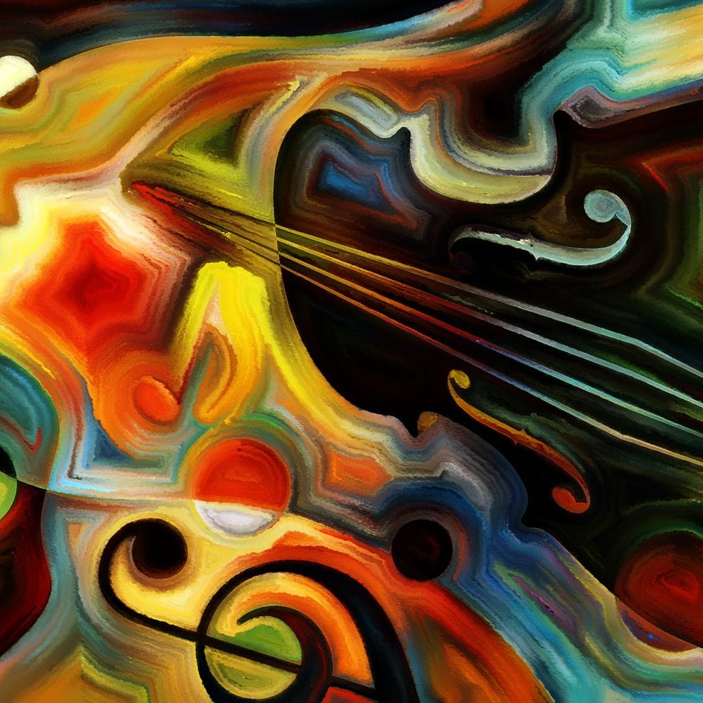 Violin Mind Canvas Wall Art