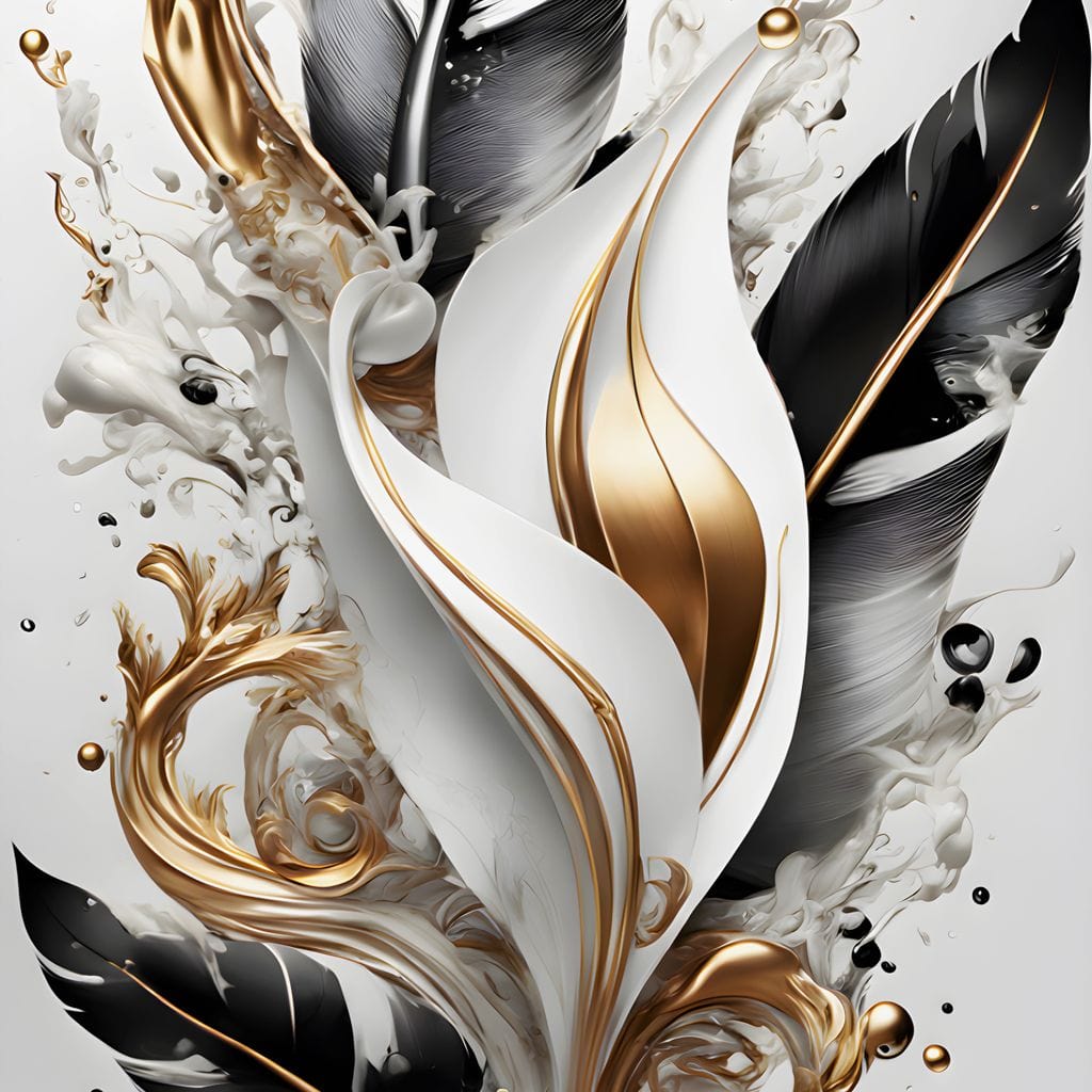 A feather's dream Canvas Wall Art