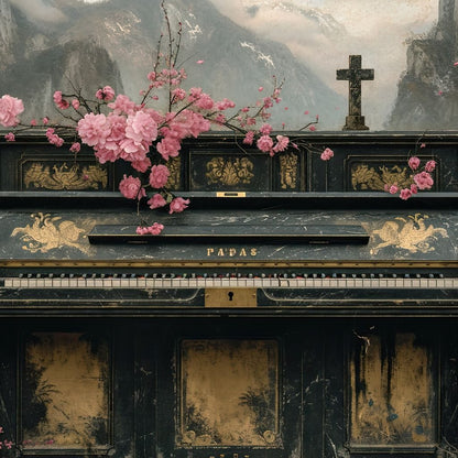 Floral Music Collection 10 Canvas Wall Art