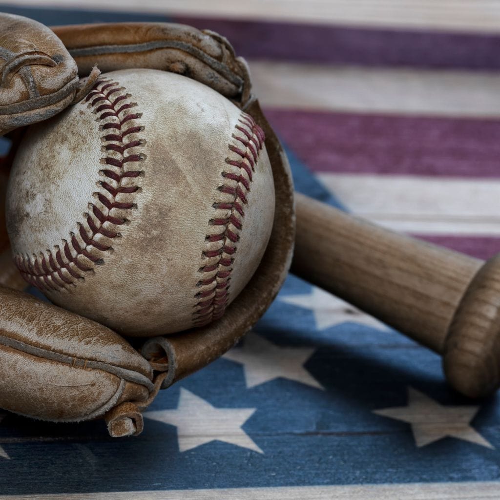Baseball Nation Canvas Wall Art