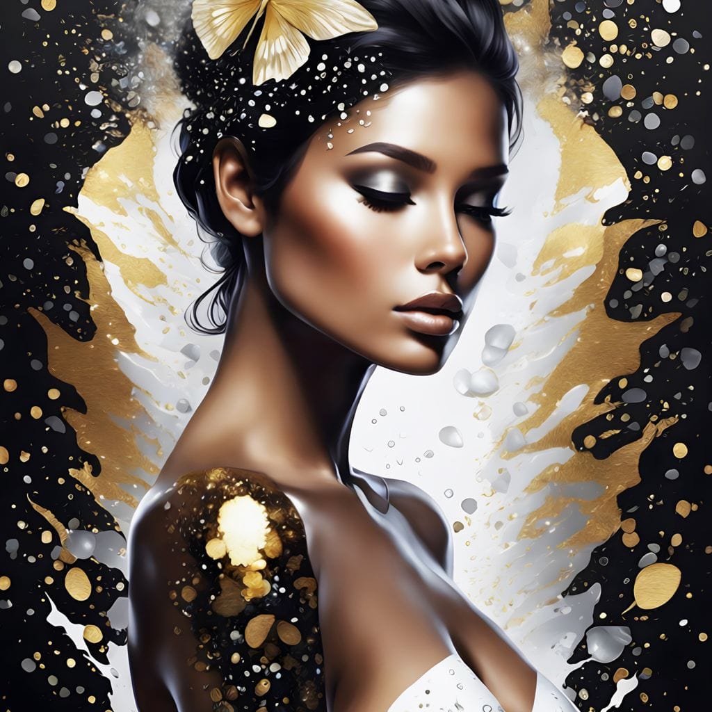 Female Portrait 194 Canvas Wall Art